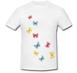 Cumpara ieftin Tricou &quot; 9 x Fluturi &quot;