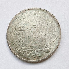 Romania - 25000 Lei 1946 - Argint - (#1A)