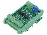Convertor Logic Nivel 3,3VDC la 12V 4 Canale