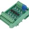 Convertor Logic Nivel 3,3VDC la 12V 4 Canale