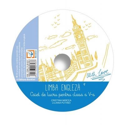 CD audio Limba engleza pentru clasa a 5-a - Cristina Mircea foto