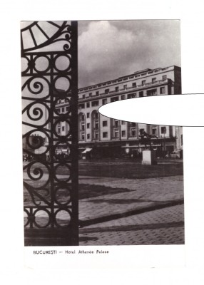 CP Bucuresti - Hotel Athenee Palace, RPR, necirculata, stare excelenta foto