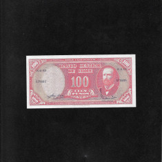 Chile 10 centesimos de escudo pe 100 pesos 1960(61) seria575885 unc