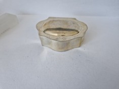 Cutie de Farmacie Vintage din Argint de 800