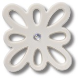 Jibbitz Crocs Cutout White Flower