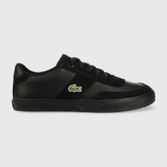 Lacoste sneakers din piele COURT-MASTER PRO culoarea negru, 44SMA0084