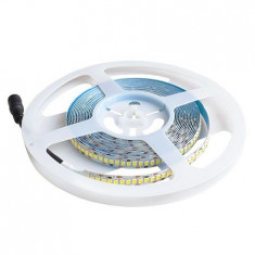 Banda LED alb rece SMD2835 240led/m 6400K IP20 5m foto