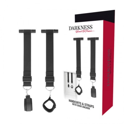 DARKNESS - BONDAGE DOOR HANDCUFFS foto