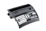 Grila ventilatie aer AC Bmw Seria 5 F10, F11, 2010-, Crom Central-Spate Pentru Vehicule Cu Functie De Incalzire A Scaunelor Spate, NTY EZC-BM-051
