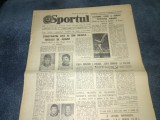 ZIARUL SPORTUL 25 APRILIE 1983