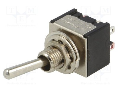 Comutator basculant NINIGI DPDT ON-(ON) 3A 250VAC -25&amp;divide;85&amp;deg;C foto