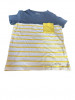 Tricou Baiat 10 Ani, Marimea 131-143, Galben cu Albastru - SH
