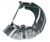 Protectie stropire disc frana Bmw Seria 5 (E61), 06.2003-06.2010 Combi (Touring), punte fata, partea Dreapta, aluminiu, Rapid
