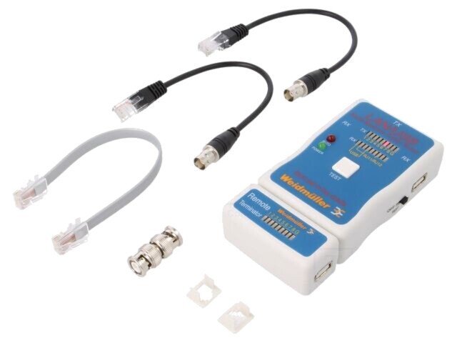Tester cabluri LAN IP44 135x65x27mm WEIDM&Uuml;LLER