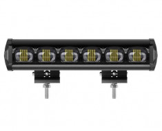 Led bar auto 60w 6d 12v-24v, 6480 lumeni, 15&amp;quot;/37 cm foto