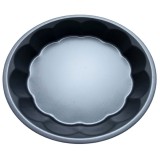 Forma de copt Kasemi, cu acoperire teflon, rotunda, negru, 27.5 x 27.5 x 6 cm