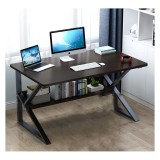 Masa de gaming, birou cu raft maro, 100x60 cm, JollyMag, STL08CZ