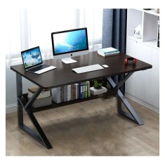 Masa de gaming, birou cu raft maro, 100x60 cm, JollyMag, STL08CZ