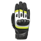 MBS Manusi piele Oxford RP-6S, negru/alb, negru/alb/verde-fluo, 2XL, Cod Produs: GM1935022XLOX