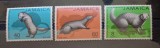 Jamaica 1972 fauna animale serie 3v neștampilata