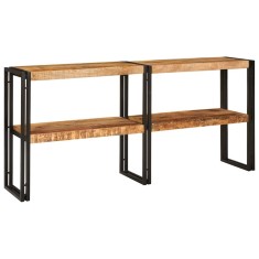 vidaXL Masă de consolă Maro 160 x 33 x 75 cm Lemn masiv de mango