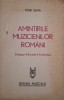 Amintirile muzicienilor romani. Dialoguri, evocari, confesiuni - Iosif Sava