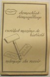 CY - "Hartie pentru Curatat Masina de Barbierit si pentru Demachiat" / 9 cm x 14 cm x 3 mm / Romania comunism / NOS &amp; RAR