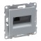 Priza RJ45 UTP CAT5E Legrand Suno aluminiu 721350