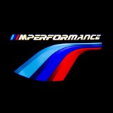Set 2 Lampi LED Logo BMW M Xentech Light Proiectoare Usa Auto Compatibile Diverse Modele BMW