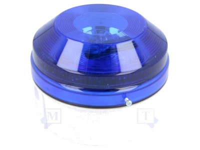 Semnalizator luminos cu lumină flash albastră 180-250VAC foto