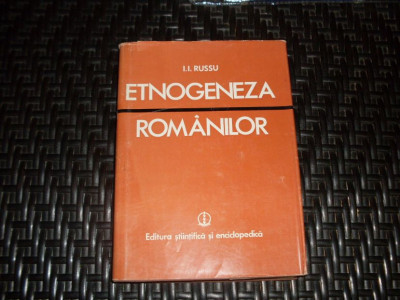 Etnogeneza Romanilor - I.i. Russu ,552667 foto