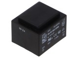 Transformator &icirc;ncapsulat 1,5VA 24VAC 18V 83mA PCB HAHN