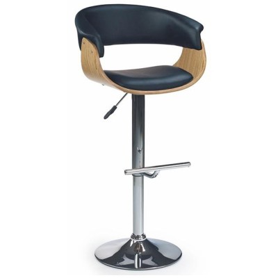 Scaun bar HM H45 negru foto