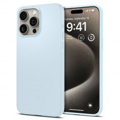 Husa Spigen Thin Fit pentru Apple iPhone 15 Pro Max Mute Albastru