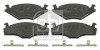 Set plăcuțe fr&acirc;nă FEBI 16005