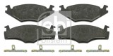 Set plăcuțe fr&acirc;nă FEBI 16005