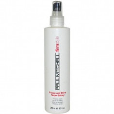 Spray pentru fixare puternica Freeze&amp;amp;amp;Shine Paul Mitchell, 250 ml foto