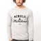 Bluza gri, barbati, Single &amp; Fabulous - L