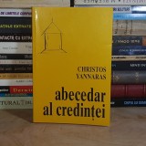 CHRISTOS YANNARAS - ABECEDAR AL CREDINTEI : INTRODUCERE IN TEOLOGIA ORTODOXA , 1996 *
