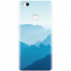 Husa silicon pentru Huawei P10 Lite, Blue Mountain Crests