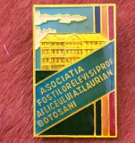 Insigna Asociatia Fostilor elevi si Profesori ai liceului A.T.Laurian Botosani