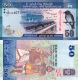 SRI LANKA 50 rupees 2021 UNC!!!