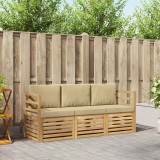 vidaXL Seturi de canapele Lemn Solid de Acacia 3391298