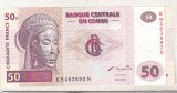 Bnk bn Congo 50 franci 2000 unc