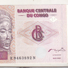 bnk bn Congo 50 franci 2000 unc Kinshasa