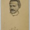 AL . ODOBESCU , PORTRET , CU SEMNATURA REPRODUSA , GRAFICA , PERIOADA INTERBELICA