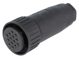 Mufă Circulară IP67 14 Pini Argintată