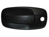 Maner usa exterioara Opel Vivaro, 01.2001-10.2014, Renault Trafic 2001-2014; Nissan Primastar 2002-2016; usa fata, partea Stanga, negru/texturat, far
