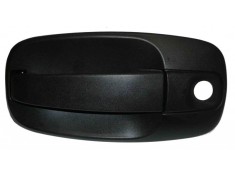 Maner usa exterioara Opel Vivaro, 01.2001-10.2014, Renault Trafic 2001-2014; Nissan Primastar 2002-2016; usa fata, partea Stanga, negru/texturat, far