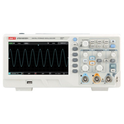 OSCILOSCOP 100MHZ 2 CANALE UTD2102CEX+ UNI-T foto